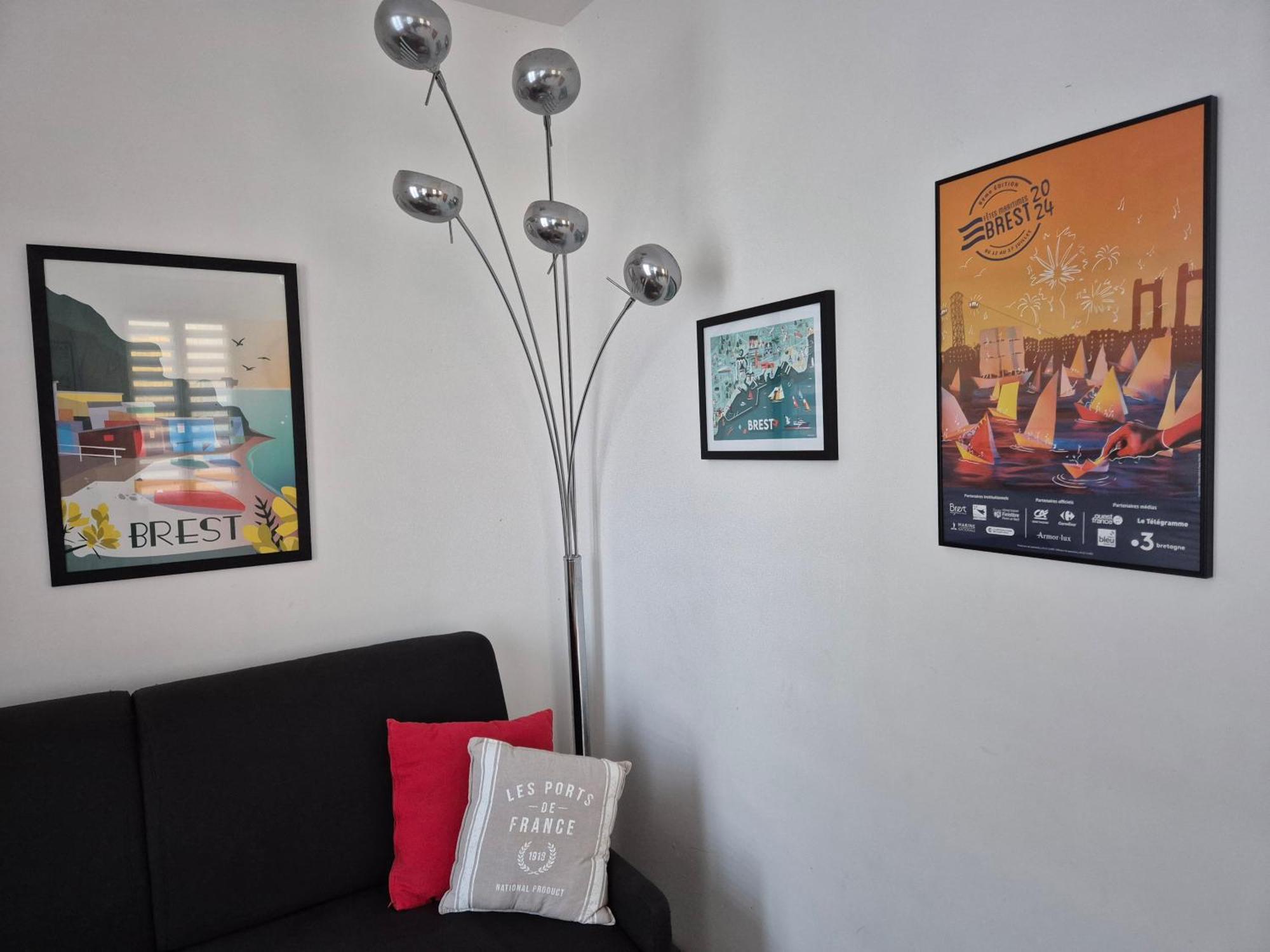 Urban Chic 44 M2 Apartment Brest Luaran gambar